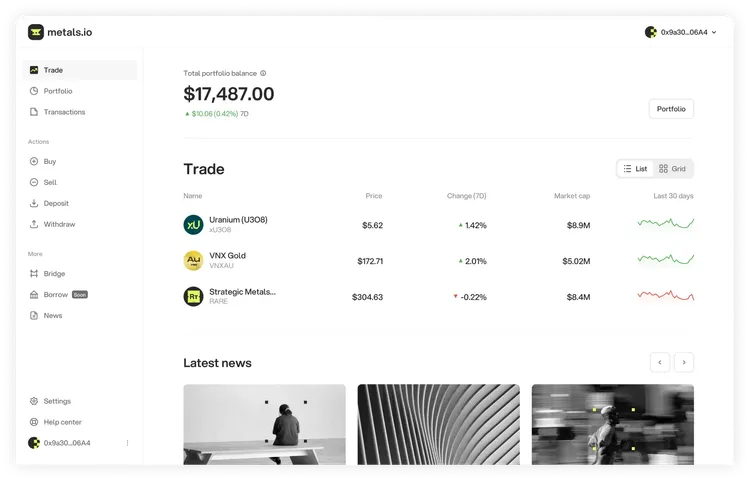Metals.io